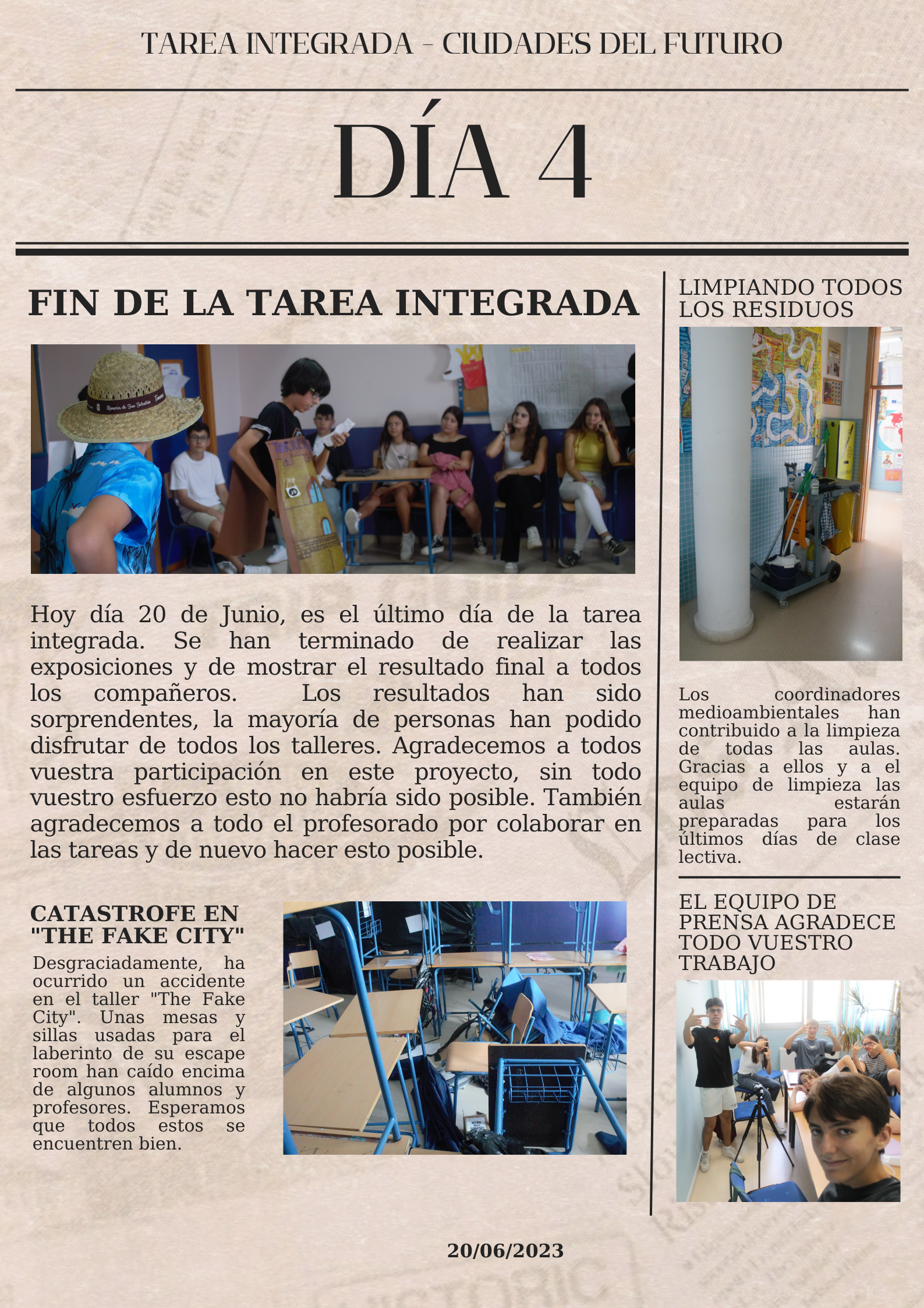 TAREA INTEGRADA 2023